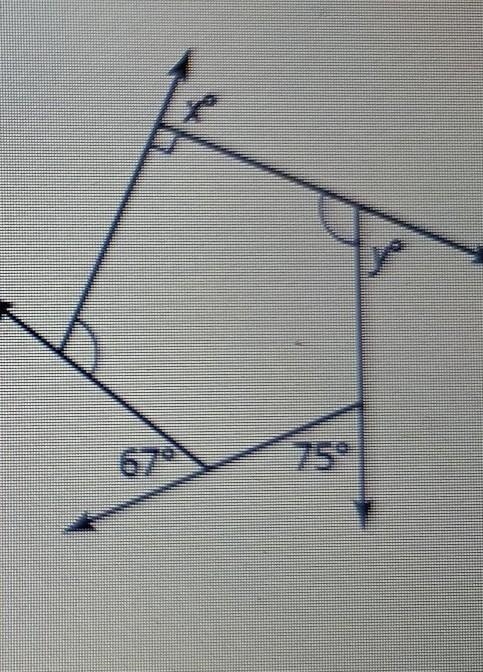 Consider the polygon shown. Determine the value of y. PLEASE HELP​-example-1