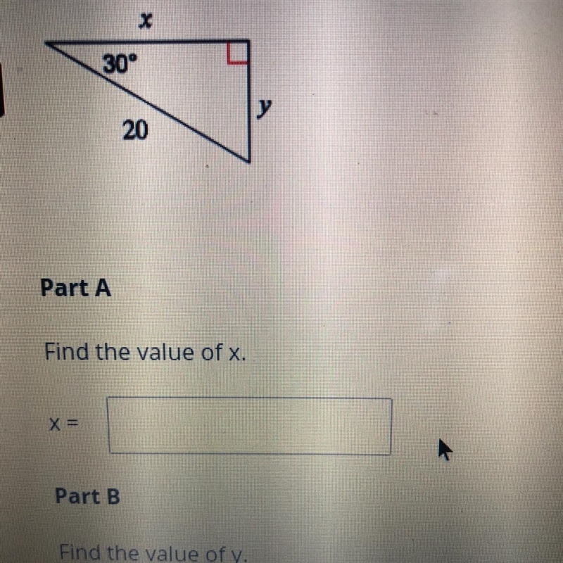 Find value of x Find value of y-example-1