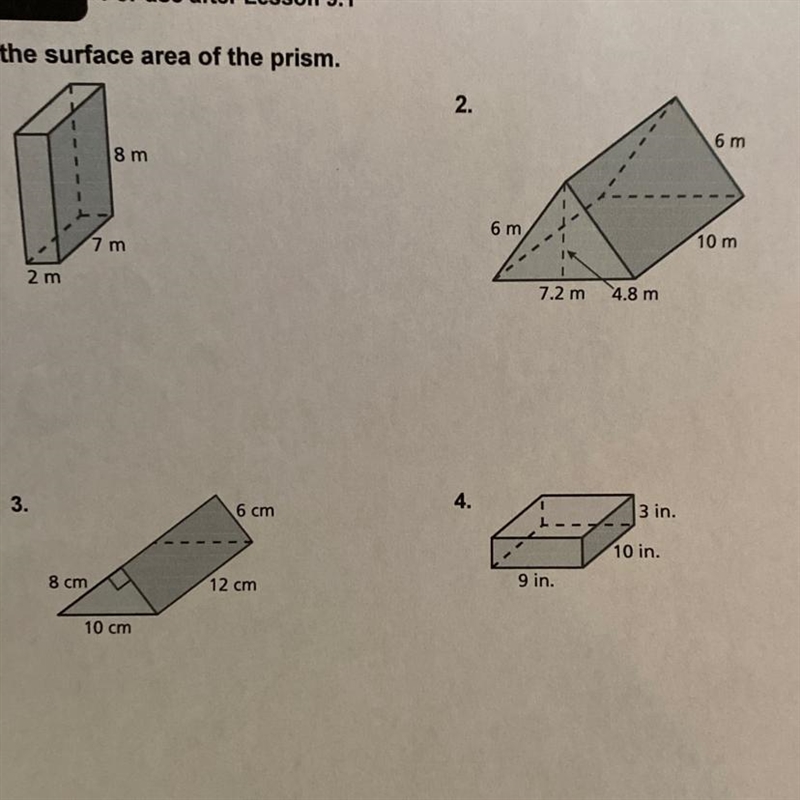 Please help! find the surface area of the prism-example-1