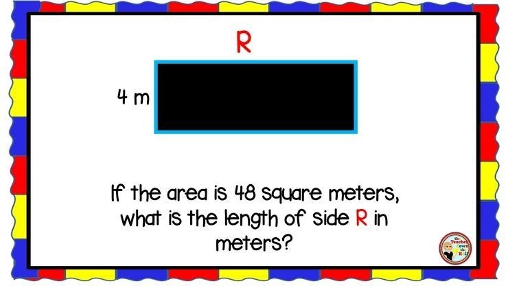 If the area is 48 square meters what is the length of side R in meter-example-1