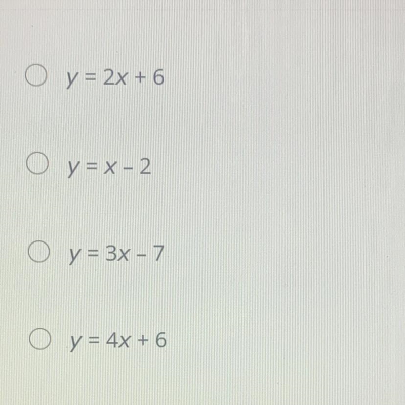 Anline passes through the points (1, -4) and (3, 2). Write the equation of the line-example-1