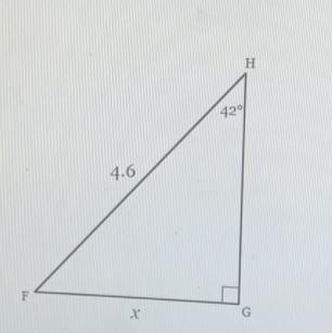 Solve for x. Round to the nearest tenth, if necessary.-example-1