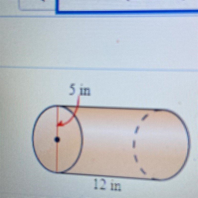 Find the surface area of the cylinder.-example-1