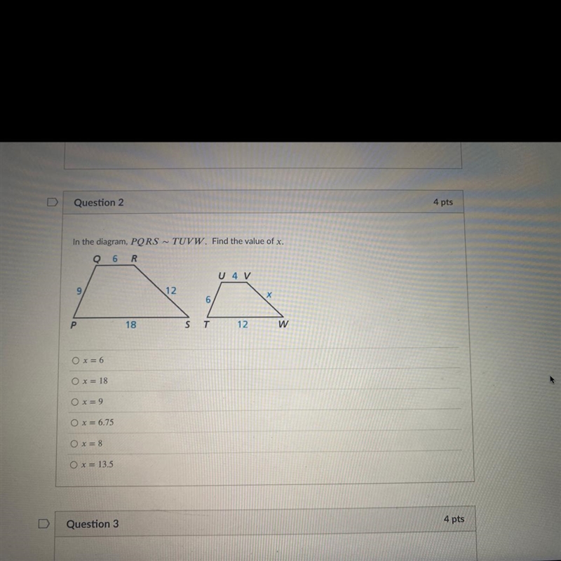 The Black transles are shown. Find the value of The value of (just type a number in-example-1