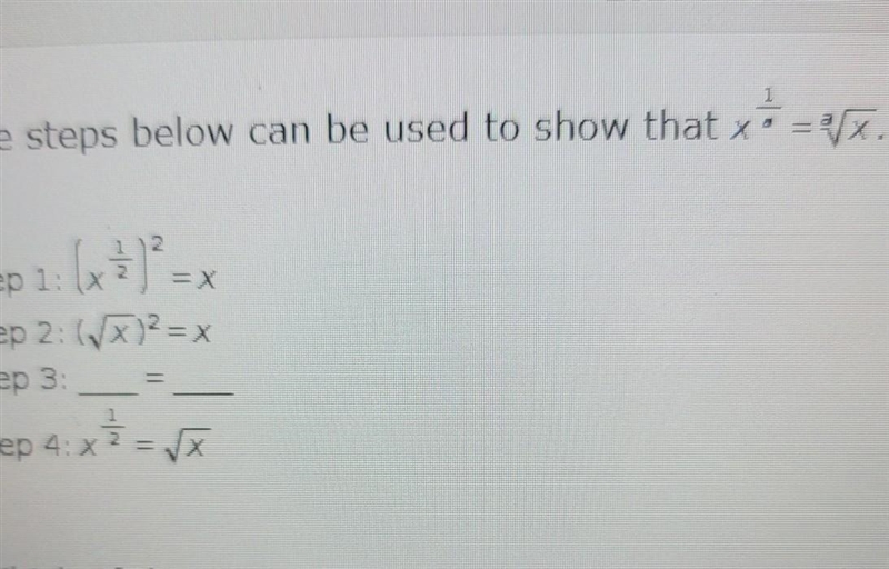 Help me on this. what can be used in step 3?​-example-1