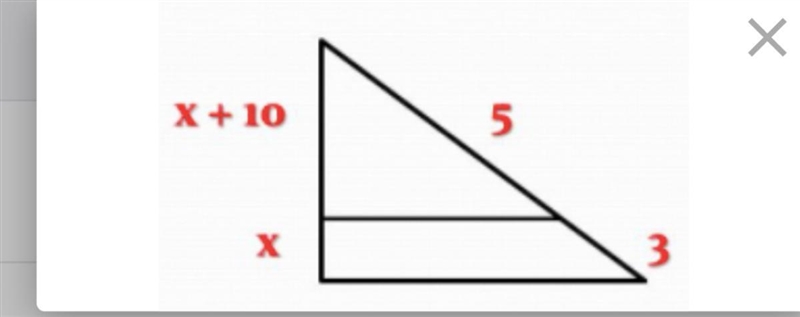 HELP ME PLEEESE. I need the solution. What is the value of x?-example-1