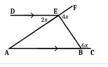 100 POINTS HELP ASAP NOW!!!!!! Find the value of x in each case.-example-1