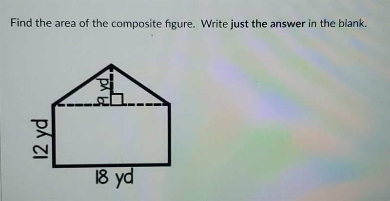 Find the area of the composite figure. Write just the answer in the blank.​-example-1