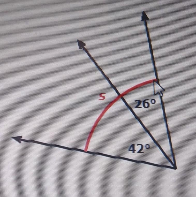 What is the value of s? ​-example-1