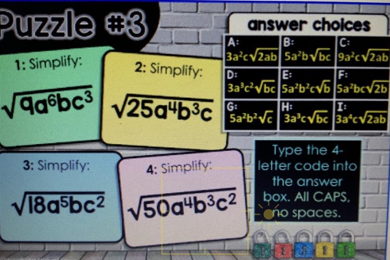 Simplify each radical 1-4-example-1