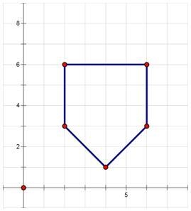 What is the area of this polygon on a coordinate plane? 10 square units 20 square-example-1