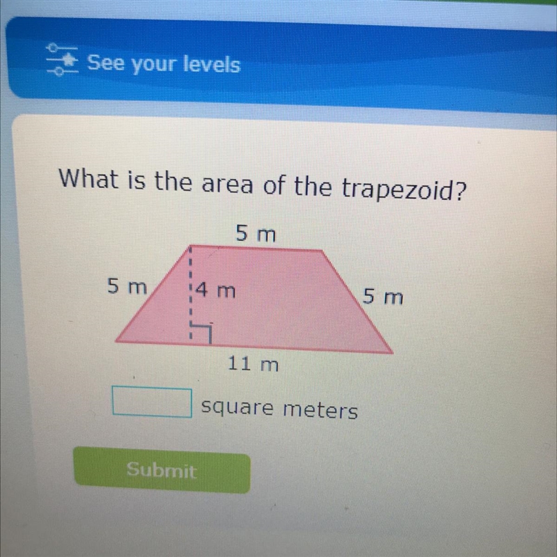 What is the area of the trapezoid?-example-1