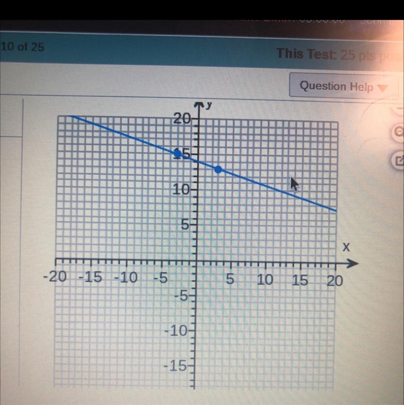 Can someone please find the slope, no link answers pls-example-1