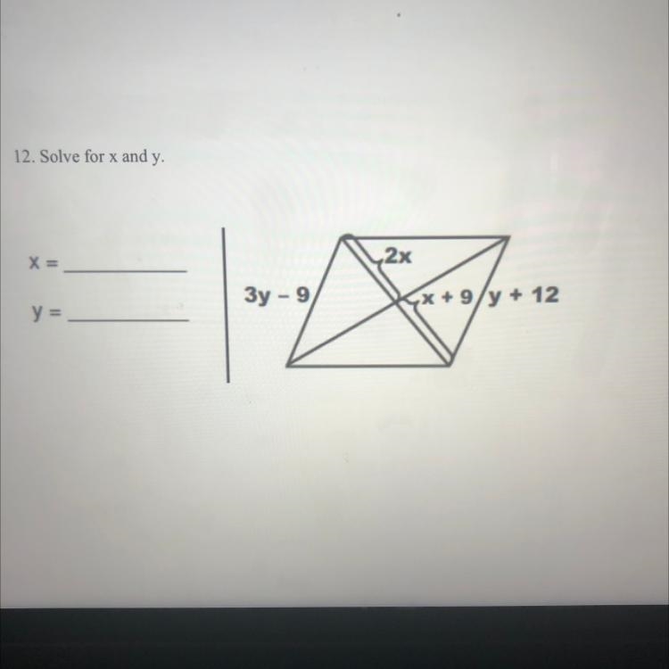 What is x and y please help-example-1