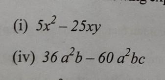 Factorise the following expression : ​-example-1