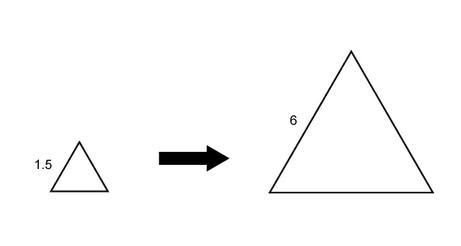 Choose the correct answer combination below. A scale factor of _______ was applied-example-1