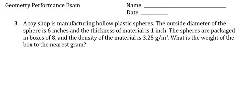 Plss help its due in 2 days :( A toy shop is manufacturing hollow plastic spheres-example-1