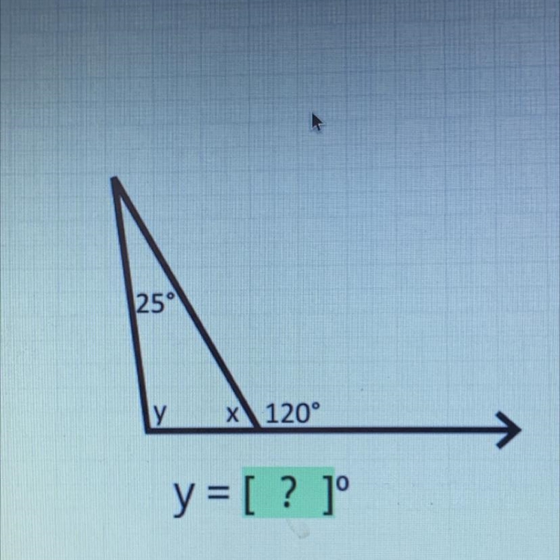 Acellus 25° У X 120° y=[ ?-example-1