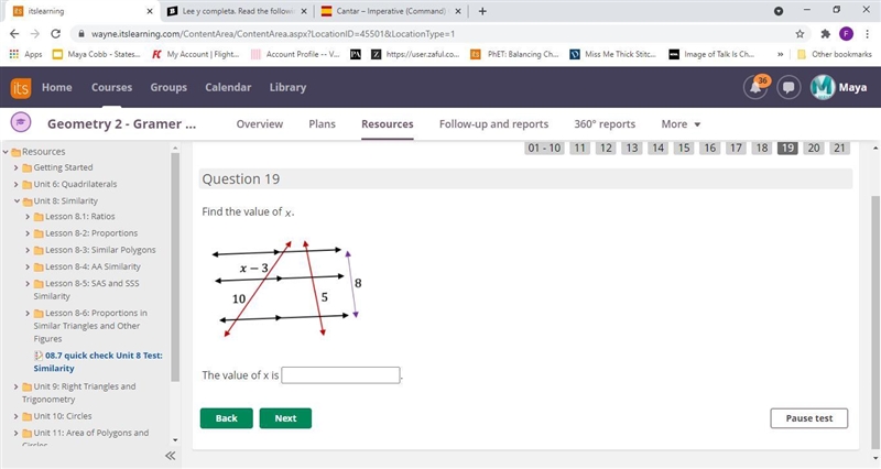 Find the value of x.-example-1