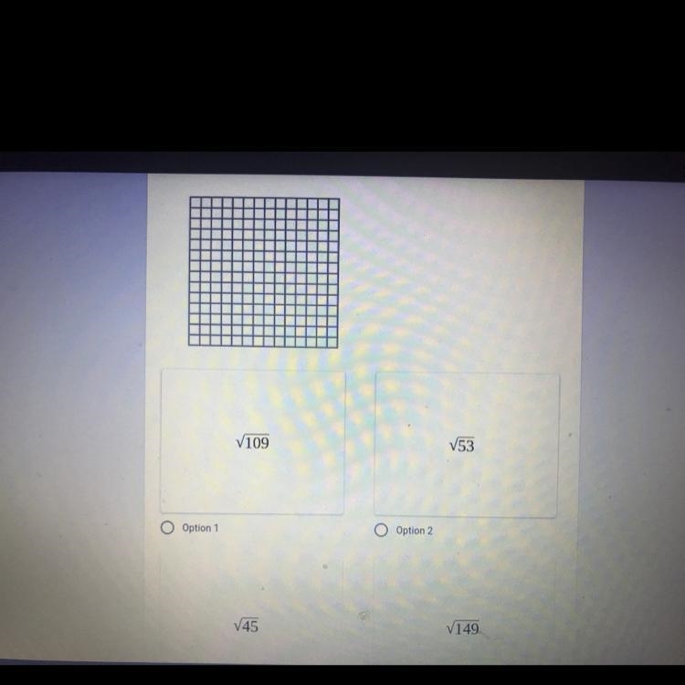 Find the distance between the points (6,5) and (4,-2). use of the graph is optional-example-1