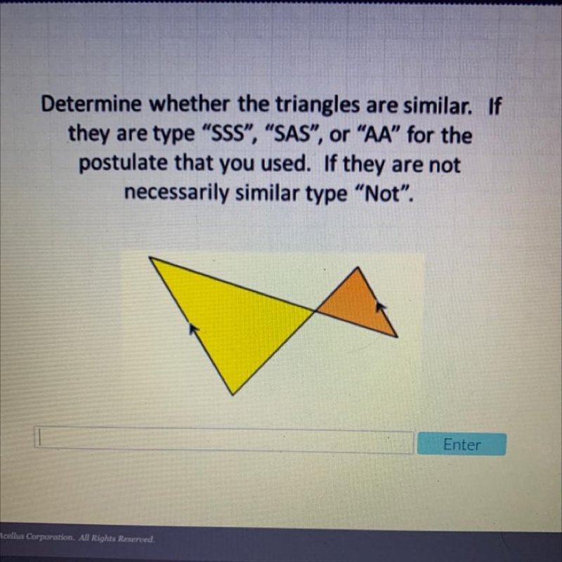 Proving triangles similar-example-1