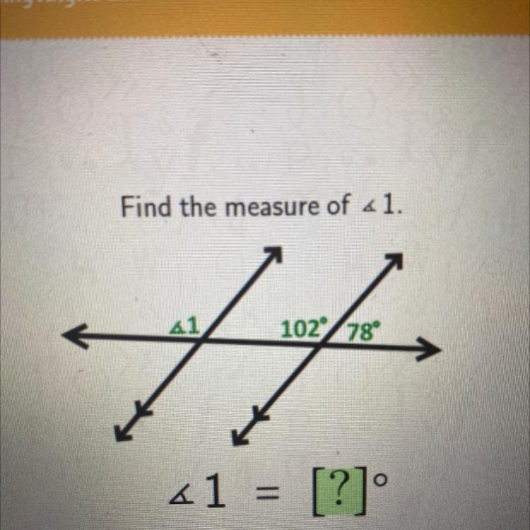 Find the measure of <1-example-1