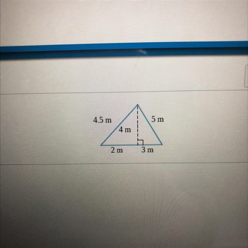 Find the area of the triangle-example-1