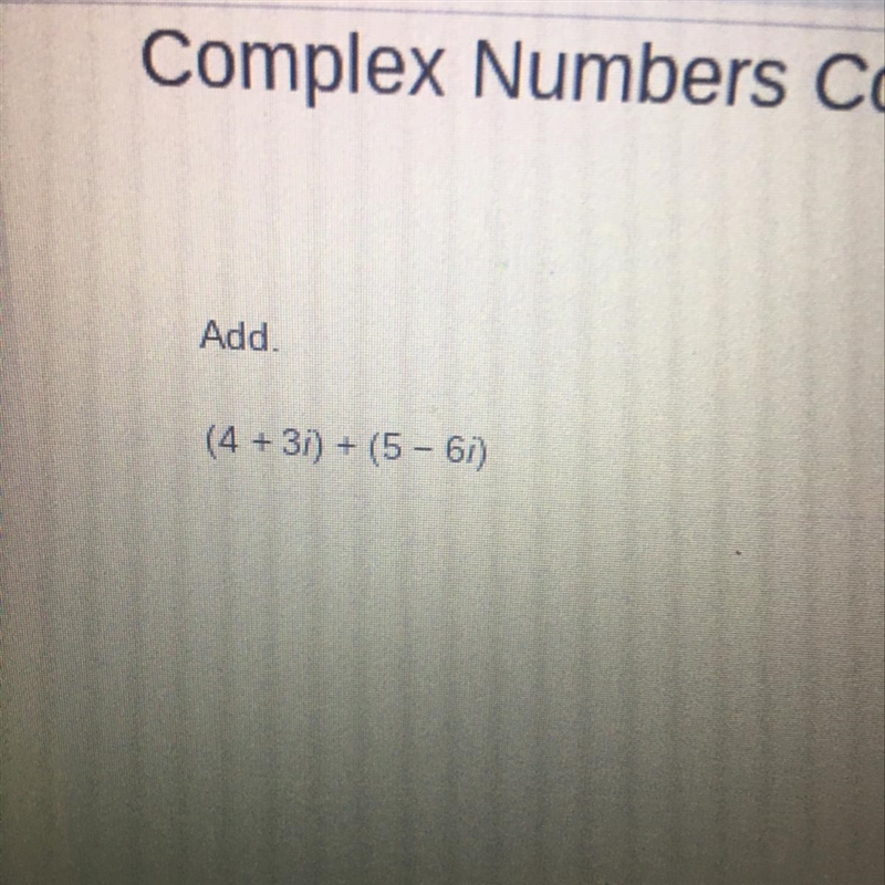 Complex Numbers I need help-example-1