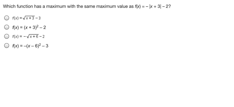 Which function has a maximum with the same maximum value as-example-1