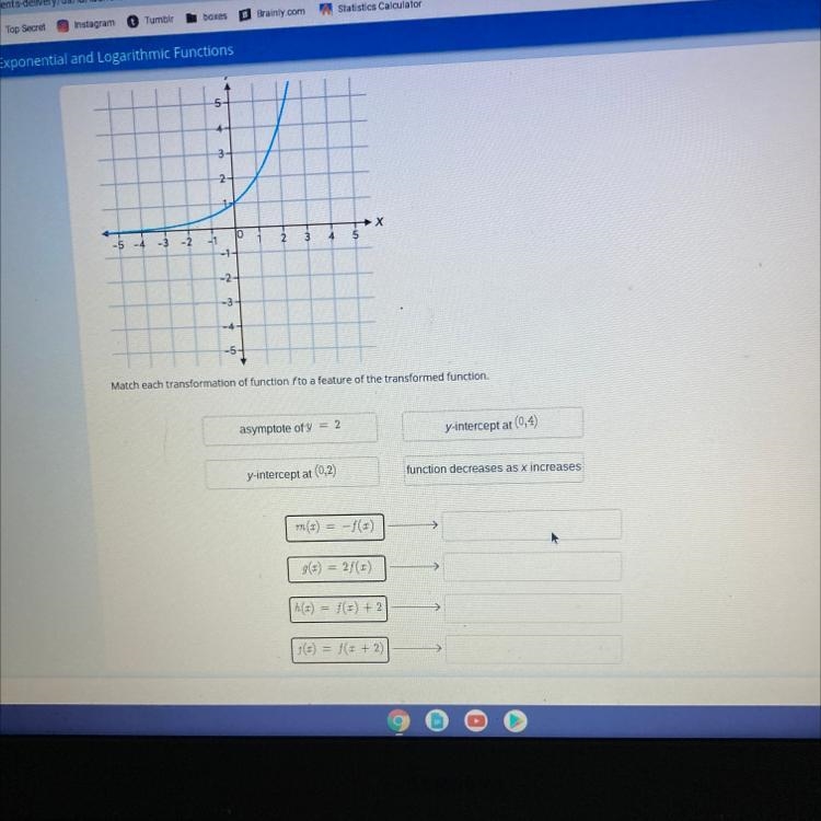 Consider the graph of the function /() = 24 y 5- 4- 3- 2- 1 -3 21 0 2 3 4 5 -1- -2 -3 -49 -5- Match-example-1