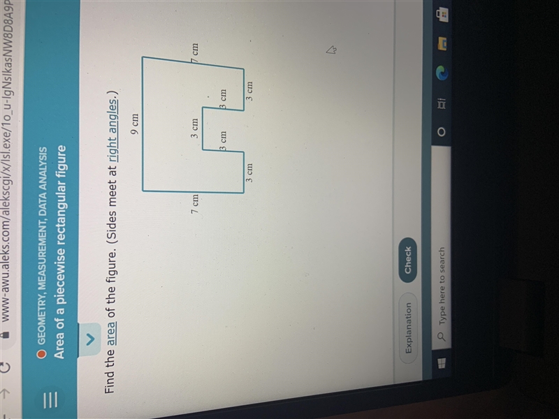 What’s the area all sides meet at right angles-example-1