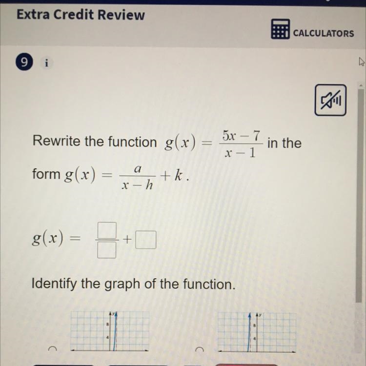 Help pls with answer!!!Rewrite the function in the given form.-example-1