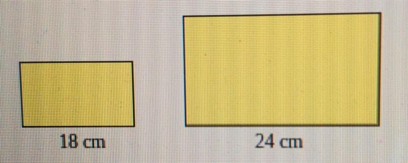 Please help!!! The figures to the right are similar. Compare the first figure to the-example-1