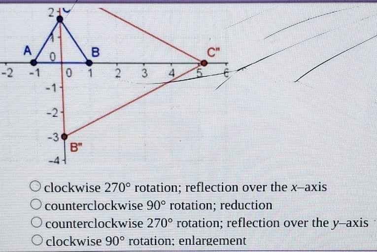 Identify a sequence of twins formation that match the triangle ABC onto triangle ABC-example-1