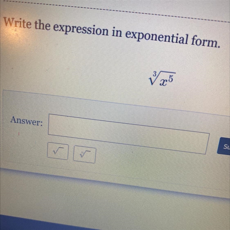 Write the expression in exponential form-example-1