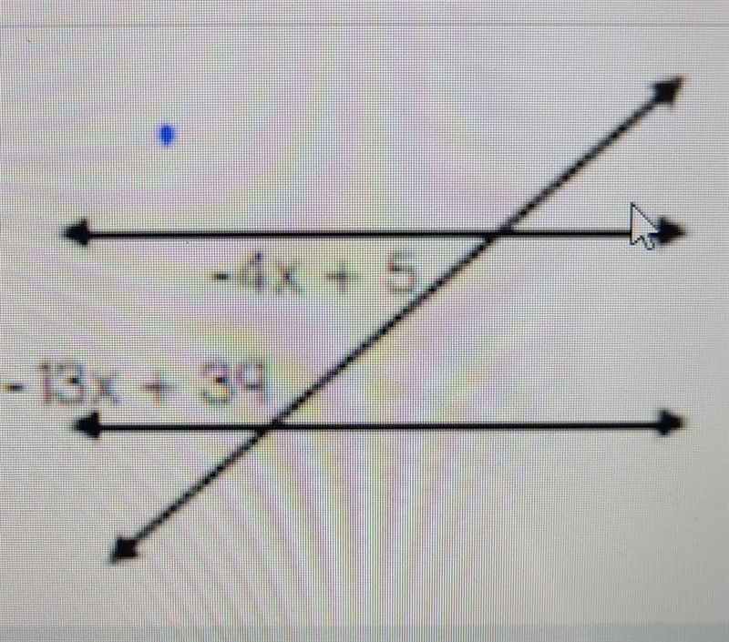 Find the measure of each angle with an expression. there should be 2 answers. PLS-example-1