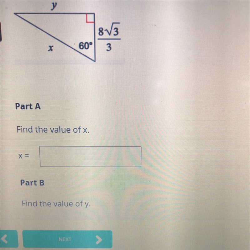 Find value of x Find value of y-example-1