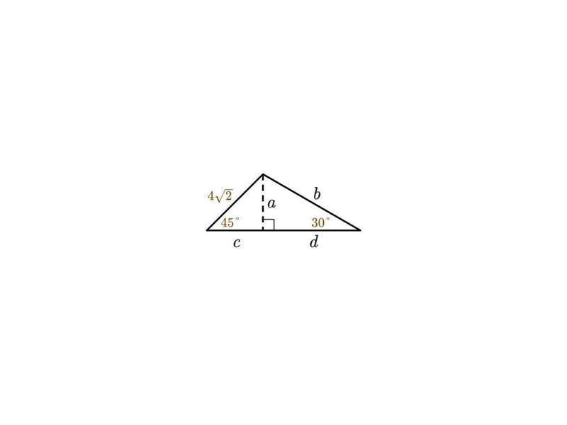 Find the value of each variable. Give exact answers.-example-1