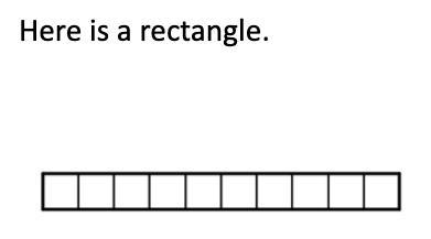 What number does the rectangle represent if each small square represents: a 1 b 0.1 c-example-1