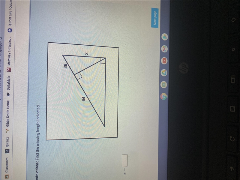 Find the missing segment in the image below-example-1