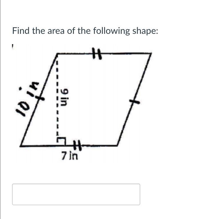 Find the area of the following shape:-example-1