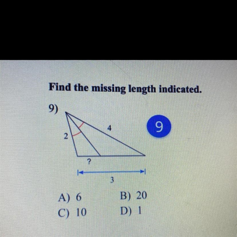 Find the missing length indicated-example-1