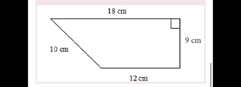 Find the area of the following figure 18cm 9cm 10cm 12cm-example-1