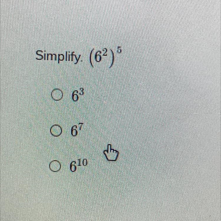 Simplify. Please help me! (Exponents.) Picture added.-example-1