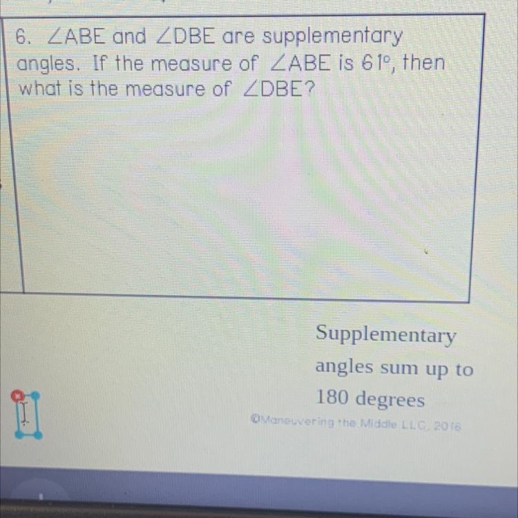 What is the measure of DBE?-example-1