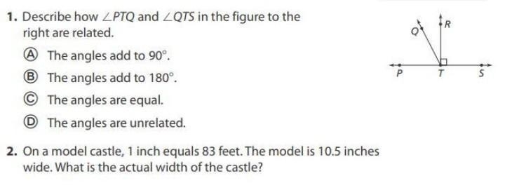 Please Answer 1 and 2. Giving a lot of points!​-example-1