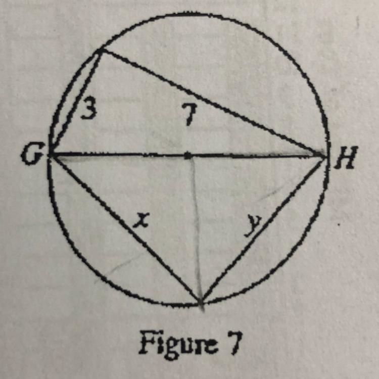 Help me plz need the steps In Figure 7 (open photo), GH is a diameter of the circle-example-1