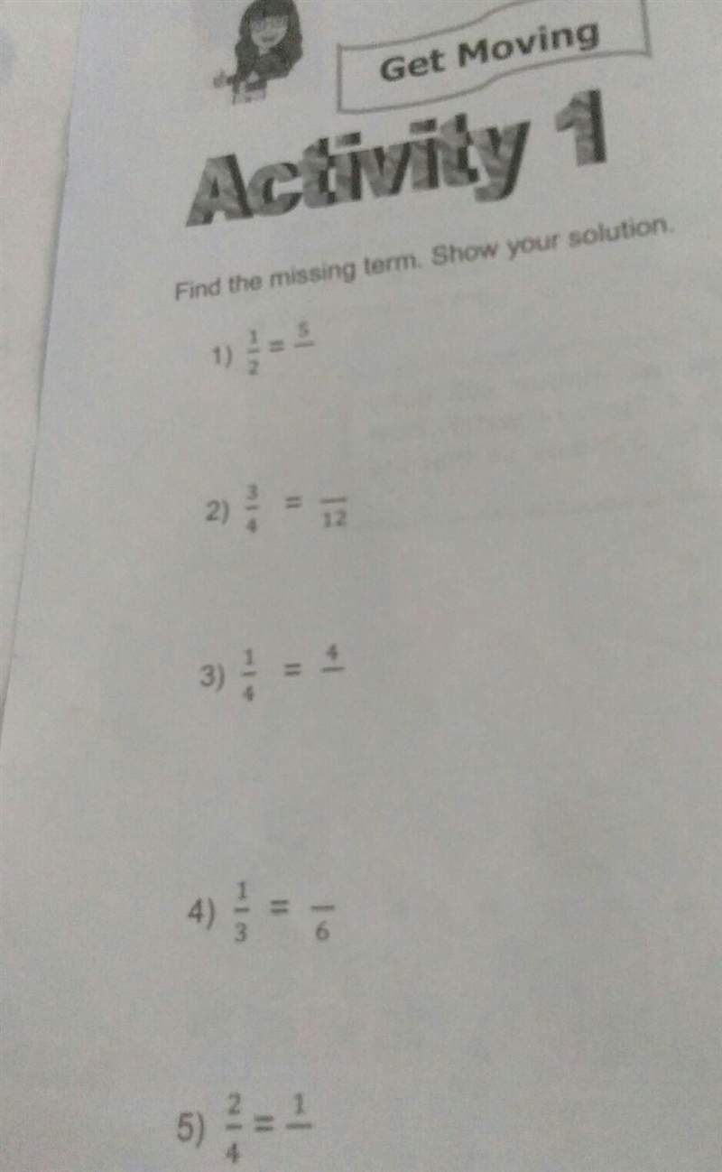 Find the missing term.show your solution.​-example-1