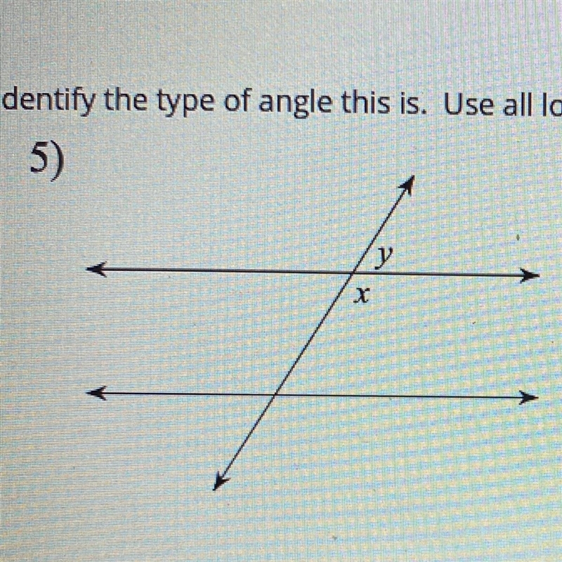 Identify the type of angle this is-example-1