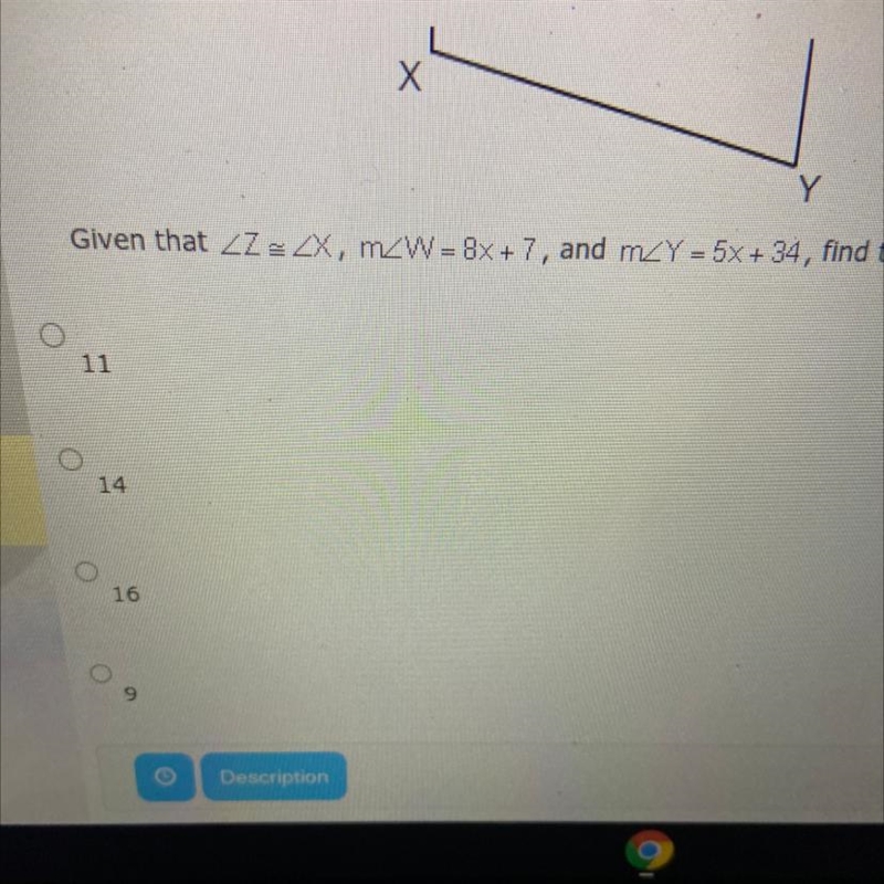 Find the value of x for which WXYZ must be a parallelogram-example-1